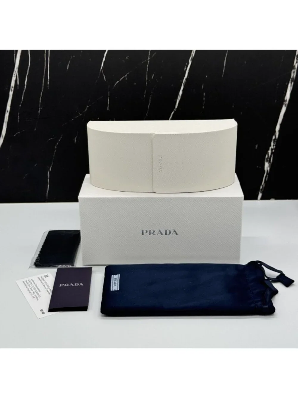 NEW PRADA PRA15S 1AB8C1 SUNGLASSES PR A15S 1AB8C1 SQUARE BLACK UNISEX SPR A15S